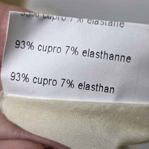 Piazza Sempione Size 44 Elegant Ivory/BlackTextured Strapless Dress - Picture 10 of 11